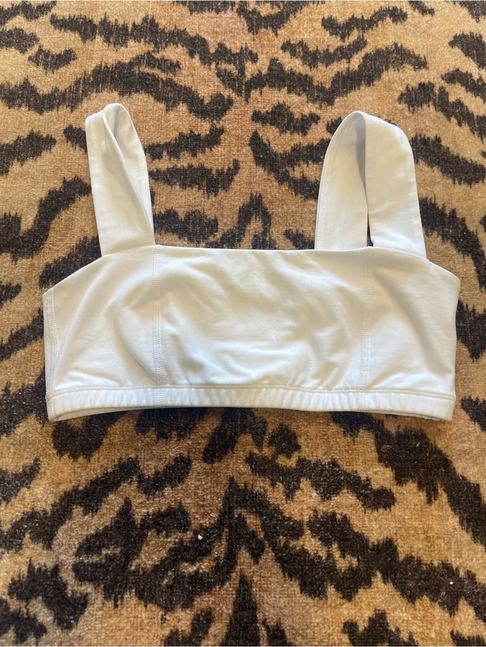 Beyond Yoga White Bralette